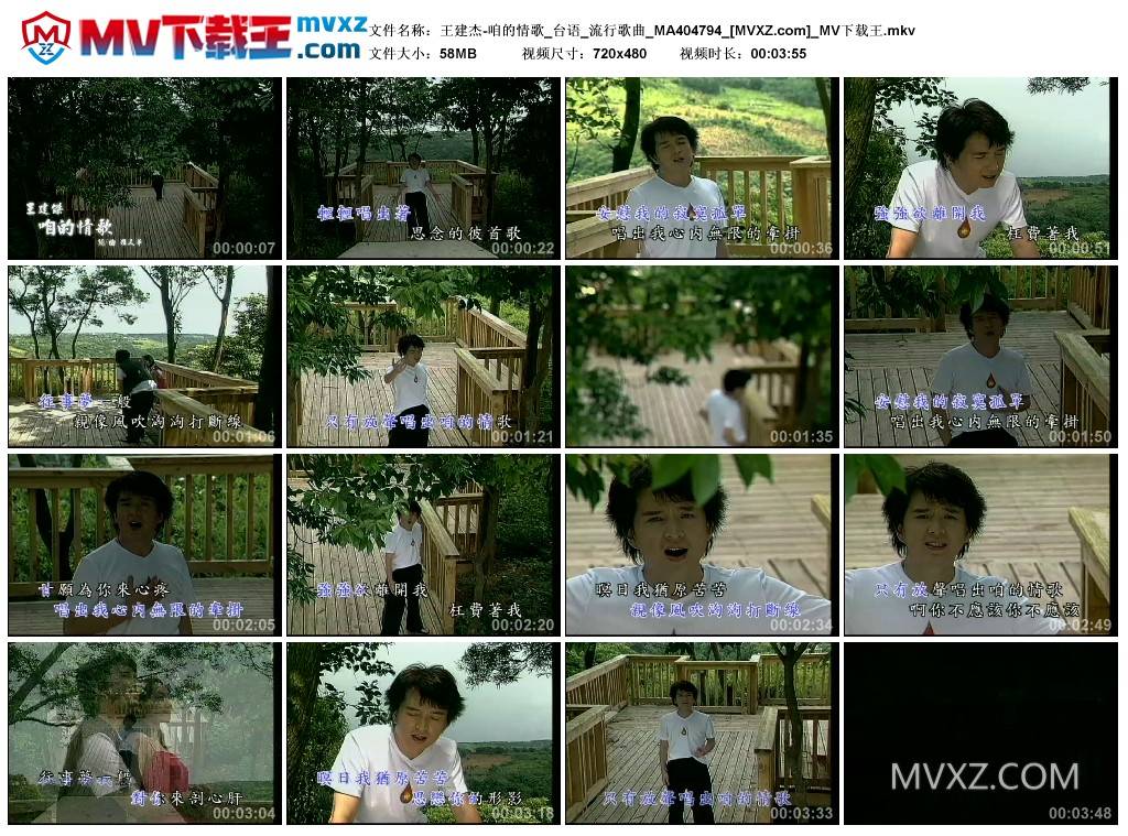 王建杰-咱的情歌_台语_流行歌曲_MA404794